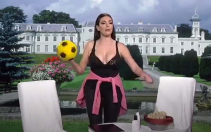 Liliana Fiorelli faz imitação de Georgina Rodriguez, namorada de Cristiano Ronaldo