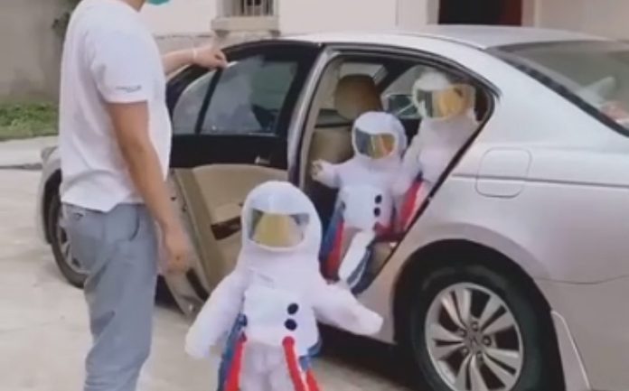 Vídeo cómico faz alusão à volta à escola depois da quarentena