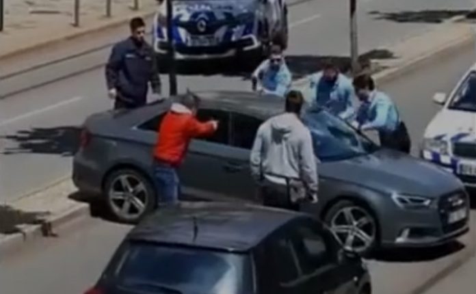 Condutor põe-se em fuga em Lisboa e é parado por PSP de armas em punho