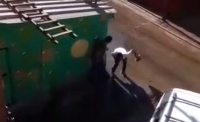 Homem desafia polícia no Chile durante quarentena mas é castigado na hora