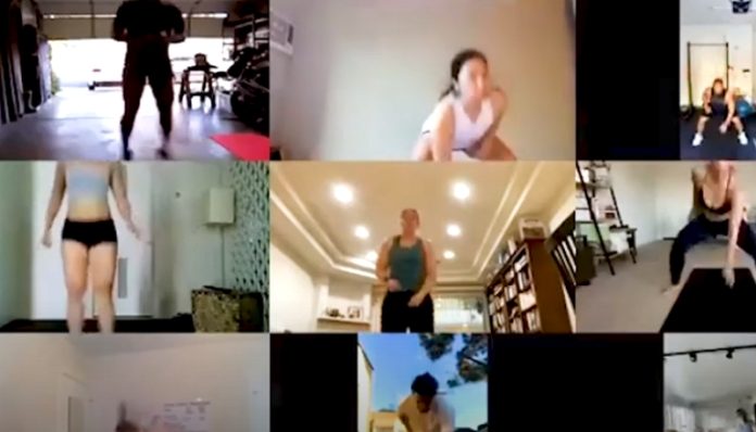 Personal Trainer mantém alunos motivados com aulas por vídeochamada durante quarentena
