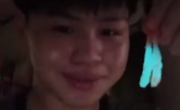 Família comprou sushi que brilha e fica fluorescente no escuro Família comprou sushi que brilha e fica fluorescente no escuro