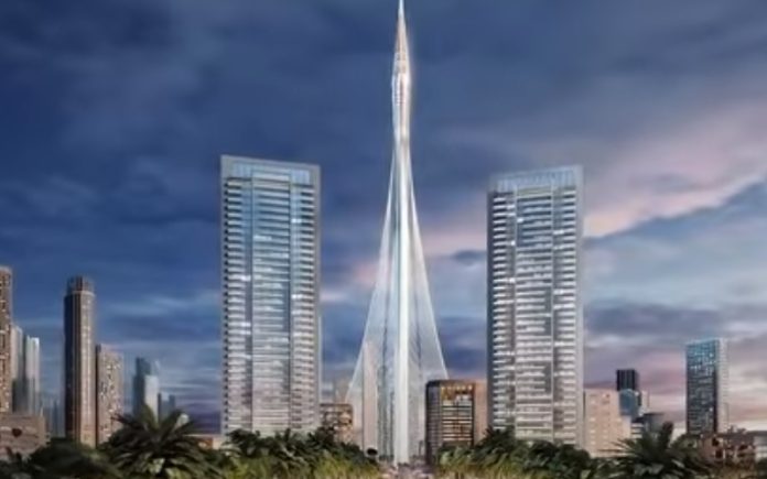 Dubai Creek Tower bate recorde mundial com 1300 metros de altura Dubai Creek Tower bate recorde mundial com 1300 metros de altura