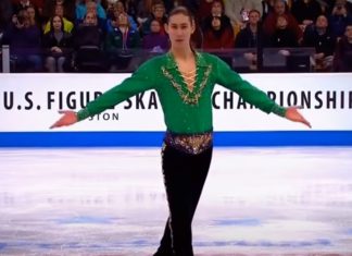 Jovem faz das mais belas performances em patinagem artística