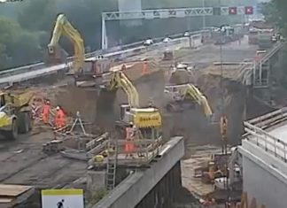 Túnel de 70 metros na Holanda é construído em apenas 2 dias