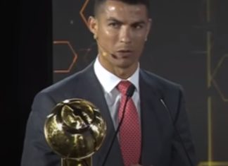 Cristiano Ronaldo faz comentário sobre o frio que apresentadora sentia