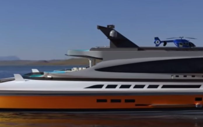 Mega iate The Prodigium pode custar 500 milhões de euros Mega iate The Prodigium pode custar 500 milhões de euros