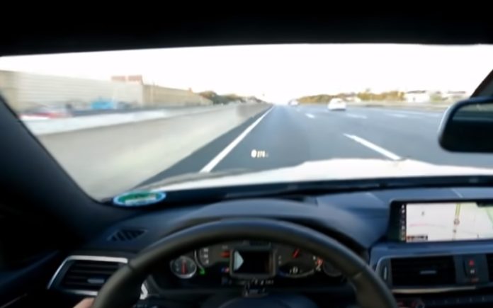 Condutor evita acidente ao reduzir velocidade em 3 segundos dos 280 para os 140 km/h