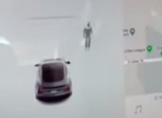 Tesla deteta um «fantasma» nas proximidades