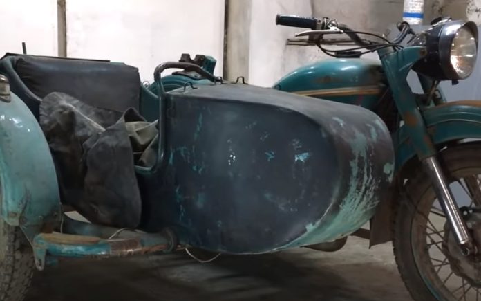 Vídeo mostra restauro de moto Ural M63 Vídeo mostra restauro de moto Ural M63