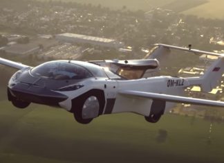 Carro voador AirCar faz primeiro voo entre duas cidades com sucesso