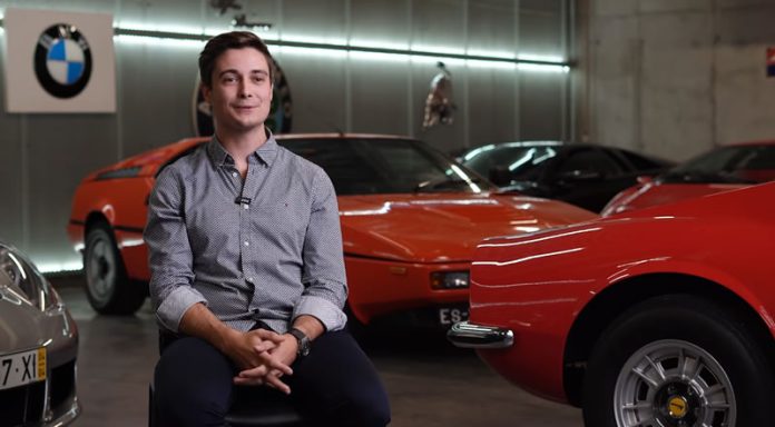 Português de 27 anos mostra a sua coleção de carros desportivos dos anos 70, 80 e 90