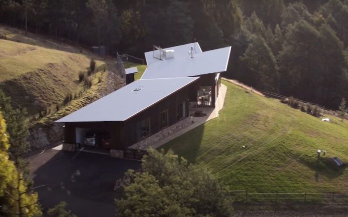 Casas do futuro, uma vida auto-suficiente na Tasmânia fora da rede