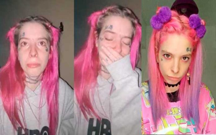 Jovem influenciadora em lágrimas pede aos seguidores que a sustentem Não gosto de trabalhar.