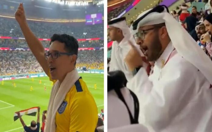 Adepto equatoriano fez gesto de dinheiro e ambiente aqueceu nas bancadas