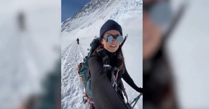 As incríveis aventuras de escalada desta mulher