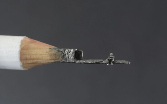 Este artista cria trabalhos incríveis com a ponta de um lápis