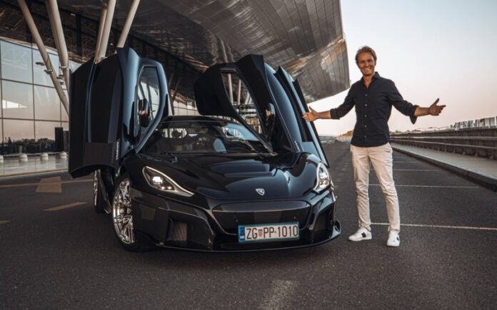 Nico Rosberg recebe o inédito Rimac Nevera (mais que um super carro)
