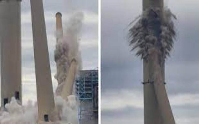 Demolição inacreditável que acabou por destruir o que não era suposto