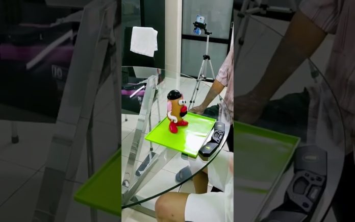 Homem conquista recorde mundial do quebra-cabeças do Mr. Potato Head