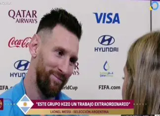 Messi fica sem palavras após declaração de jornalista