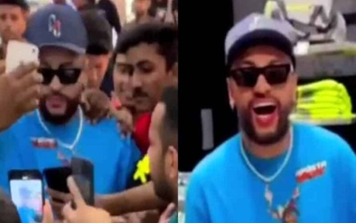 Sósia de Neymar causa o caos num centro comercial no Qatar