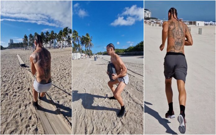 O treino intenso de Ibrahimovic aos 41 anos é de levar as mãos á cabeça (surreal)