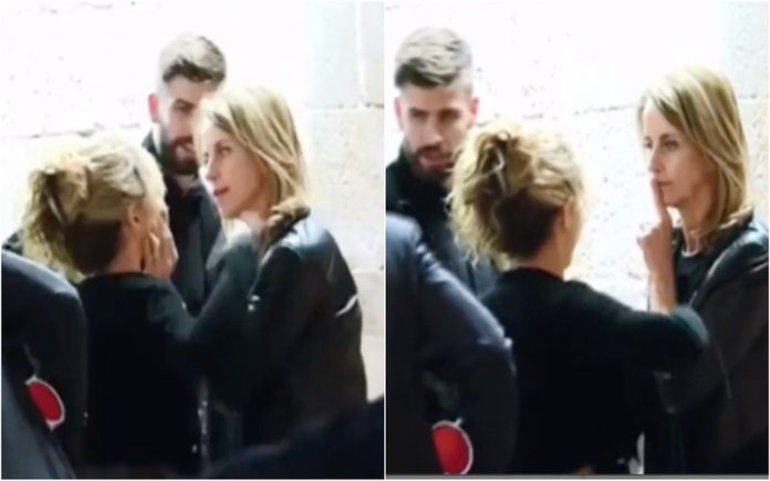 Vídeo polémico da mãe de Piqué a mandar calar Shakira dá que falar nas redes sociais