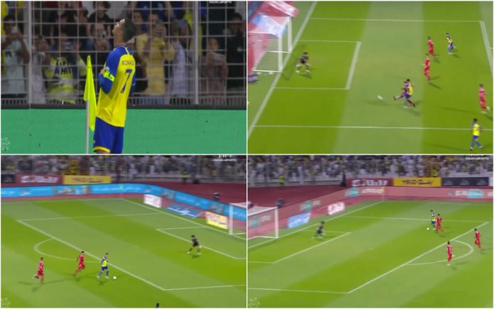 Cristiano Ronaldo marcou 4 golos na Arábia Saudita