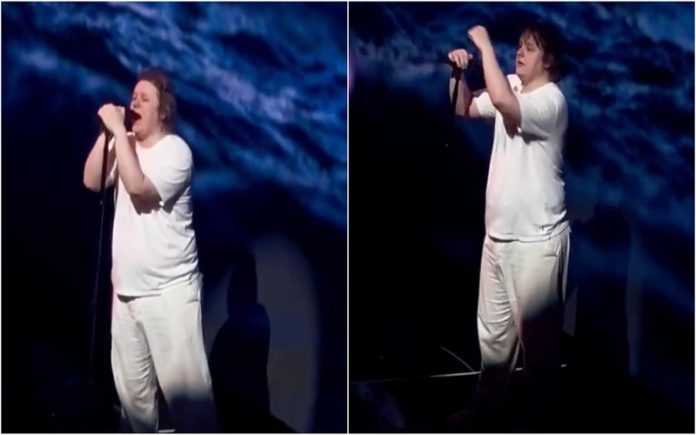 Lewis Capaldi teve ataque de tourette em pleno concerto e teve que ser ajudado