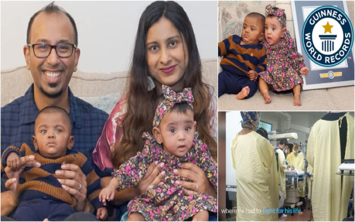 Gémeos sobrevivem após ser praticamente impossível o conseguirem e entram para o Guinness