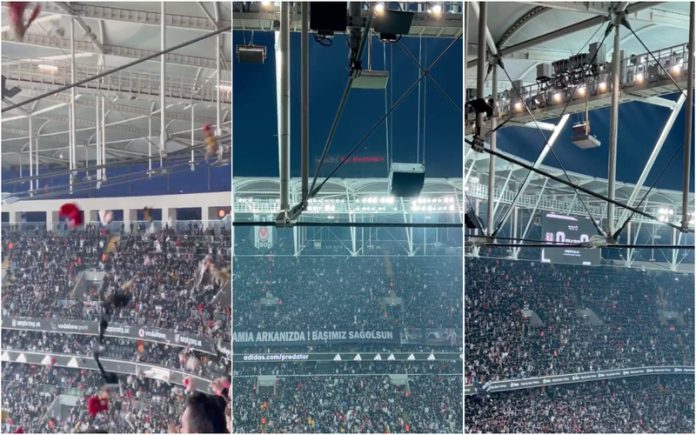 Besiktas protagoniza gesto arrepiante durante jogo