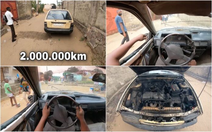 Homem percorre mais de 2 milhões de quilómetros com um Mazda 323