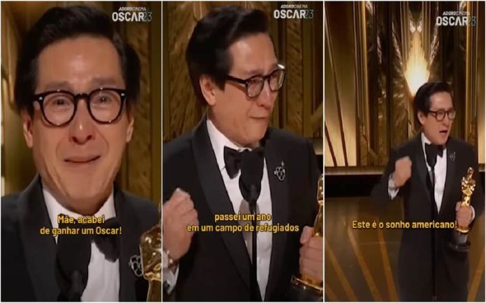 Ke Huy Quan tinha desistido de ser ator mas voltou com tudo e ganhou um Óscar