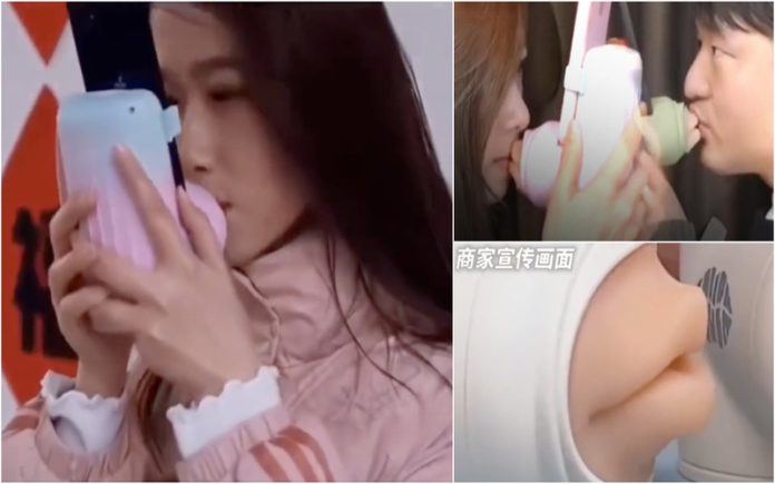 Kissenger o gadget que permite que as pessoas se beijem à distância