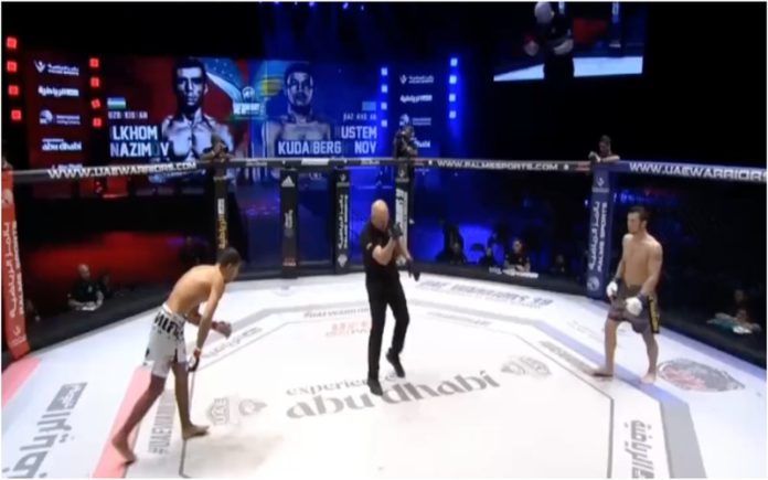 Lutador de MMA sofre KO aos 8 segundos de luta e tenta lutar contra o árbitro