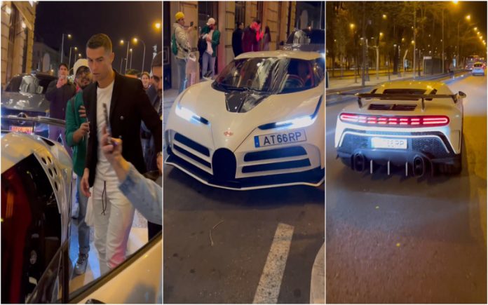 O exclusivo Bugatti Centodieci de 8 milhões de euros que pertence a Ronaldo é incrível