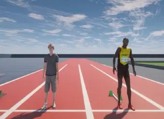 Simulação 3D mete a frente Usain Boalt contra uma pessoa comum em corrida épica
