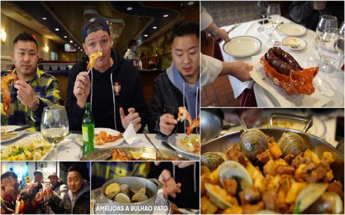 YouTubers Americanos provam comida portuguesa pela 1º vez
