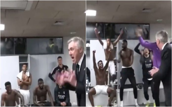 Ancelotti surpreende os seus jogadores após goleada ao Barcelona