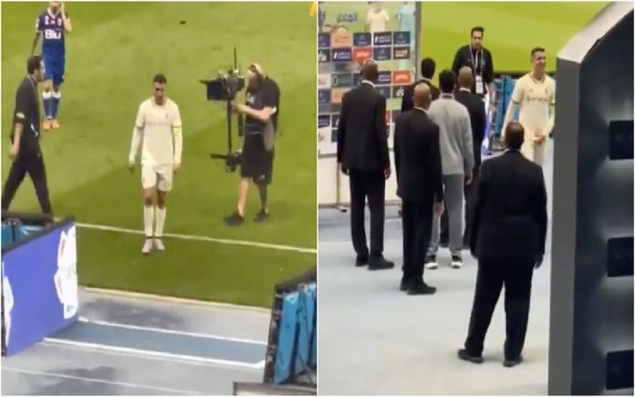 Gesto de Ronaldo podes custar-lhe a deportação da Arábia Saudita