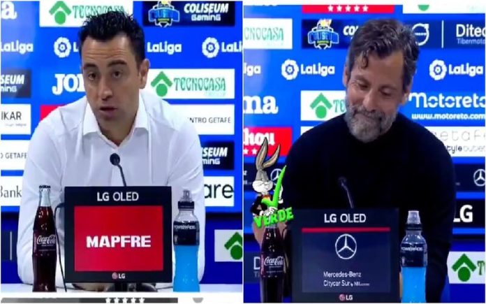 Quique Flores manda biqueirada a Xavi e sugere “Nivea After Sun”