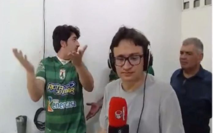 Relato de futebol termina da pior maneira possível
