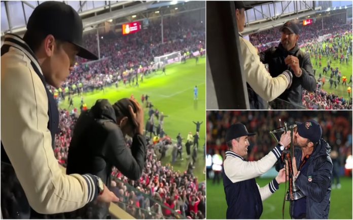 Wrexham sobe de divisão após 15 anos com direito a jogo épico