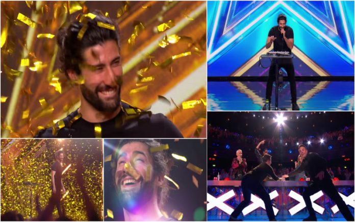 Beatboxing de nível profissional faz Botão Dourado rebentar no Britain's Got Talent