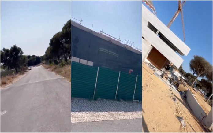 Brasileiro entra na mansão de Ronaldo em Cascais