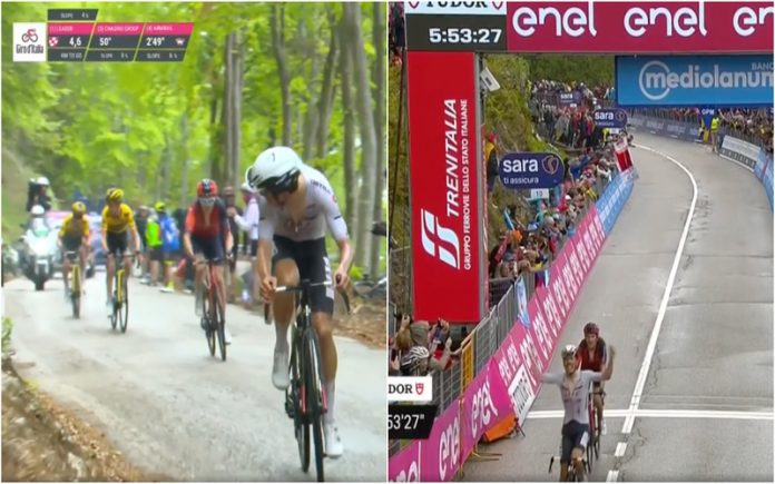 João Almeida deixa o favorito Roglic para trás e vence a 16ª etapa da Volta a Itália