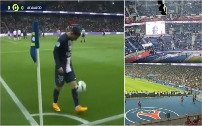 Messi assobiado pelos adeptos do PSG no seu retorno à titularidade