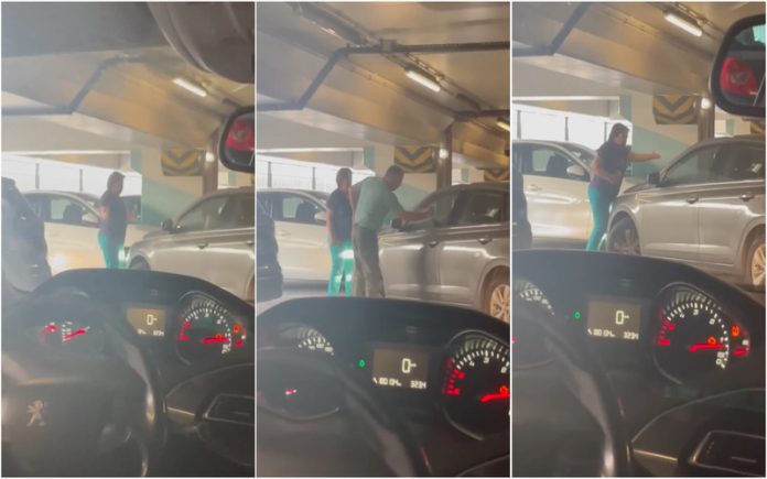 Mulher obrigada a sair quando guardava estacionamento em Guimarães