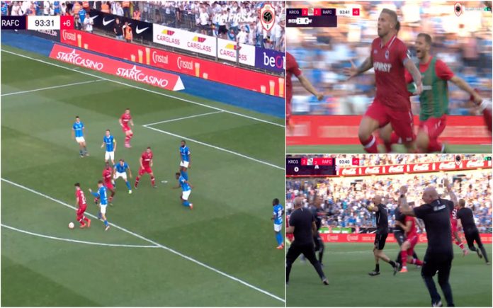 Tiro certeiro de Alderweireld aos 94 minutos garante título belga